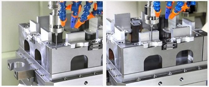Medical titanium component and precision equipment part manufactured by 5-axis CNC machining