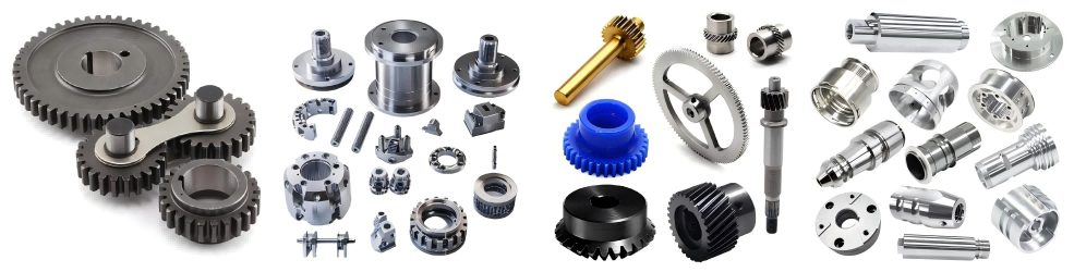 Automation equipment parts and custom machined components produced by 5-axis CNC machining